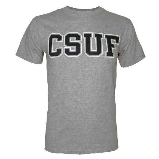 CSUF Block Tee - Oxford
